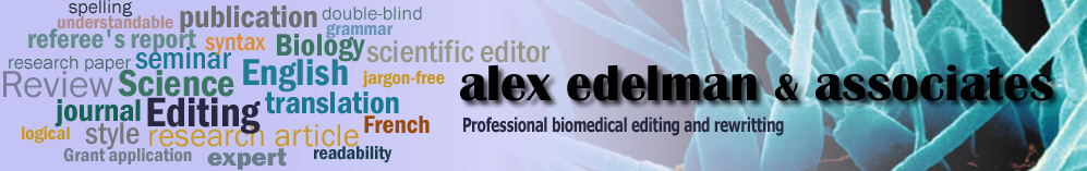 professional biomedical editing and rewritting